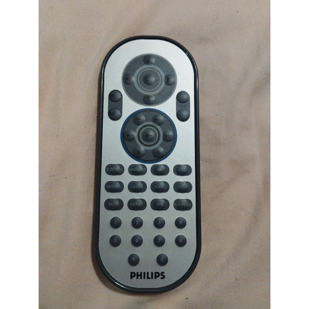 Genuine Philips RC1463801/01 Portable DVD Player Remote Controller - Tested
